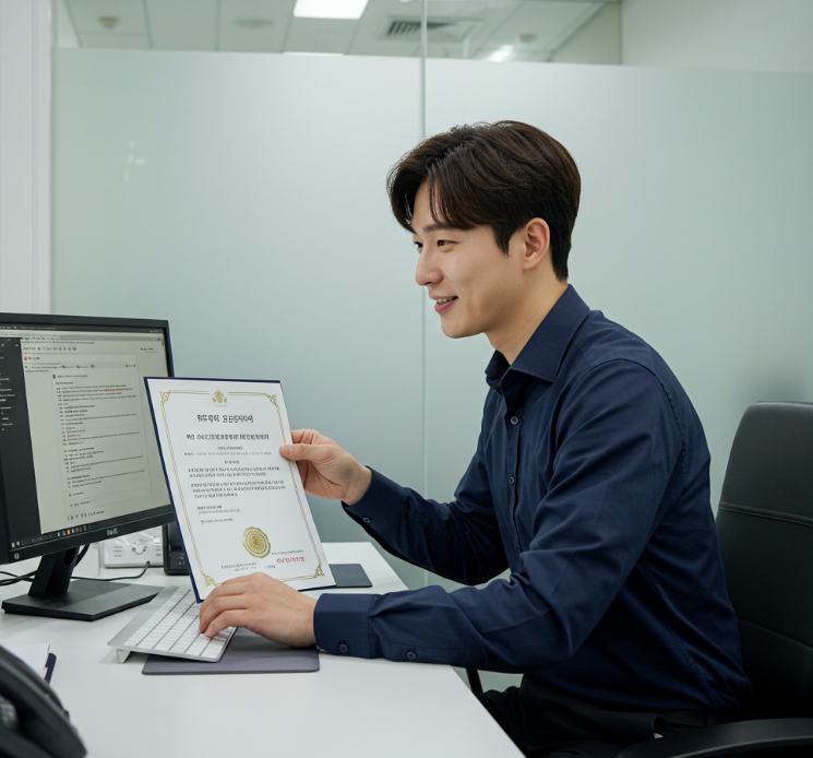 금융인증서로 편리한 온라인 서비스