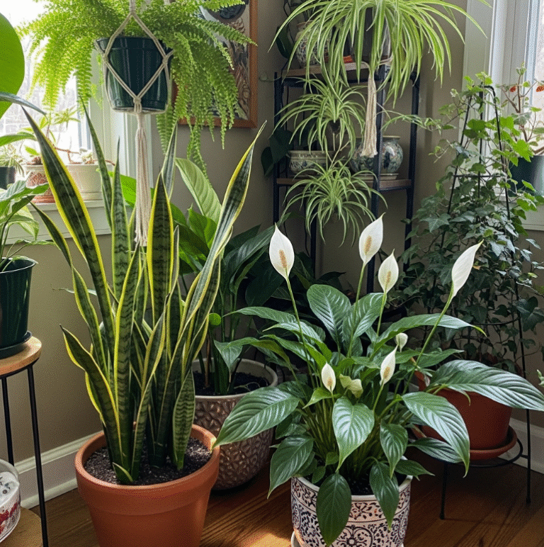 집안 공기를 맑게 해주는 식물에는 어떤 종류가 있을까?