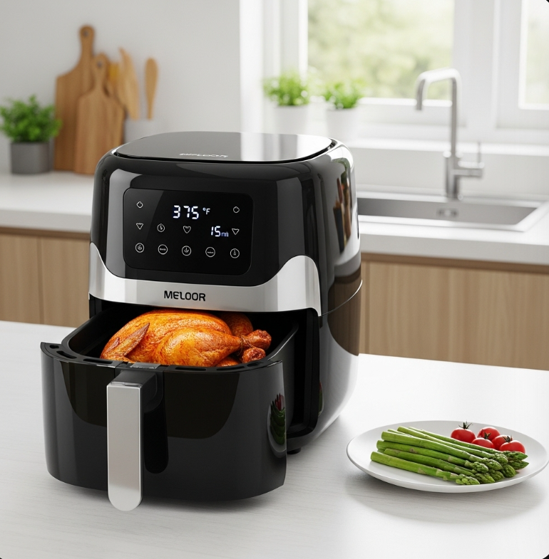 에어프라이어 청소를 쉽게 하는 꿀팁이 있을까?