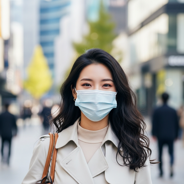 마스크 착용 후 피부 트러블이 생기는 이유는?