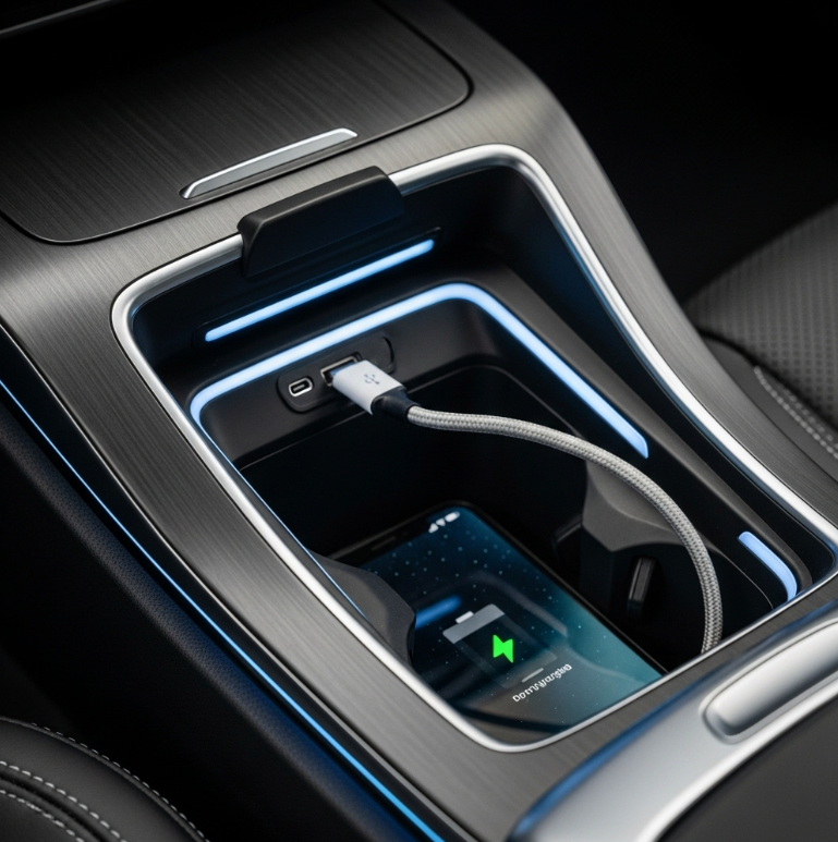 차내 USB포트에서 과열이 발생할 수 있을까?