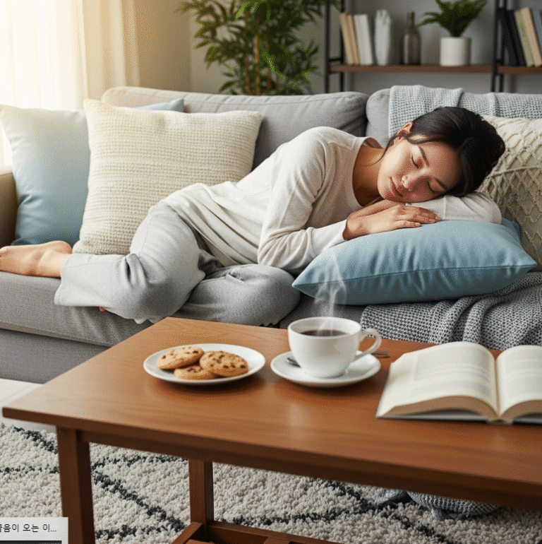 식후 졸음이 오는 이유는 혈당 때문일까?