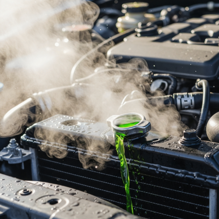 자동차 냉각수 누수는 어떻게 확인할 수 있나요?