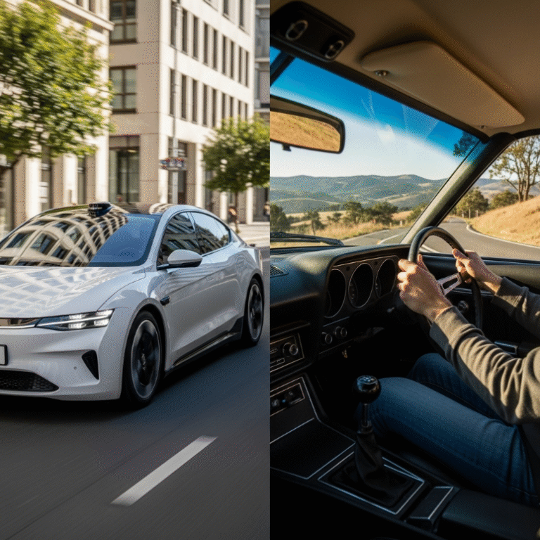 오토차량과 수동차량의 연비 차이는 큰가요?