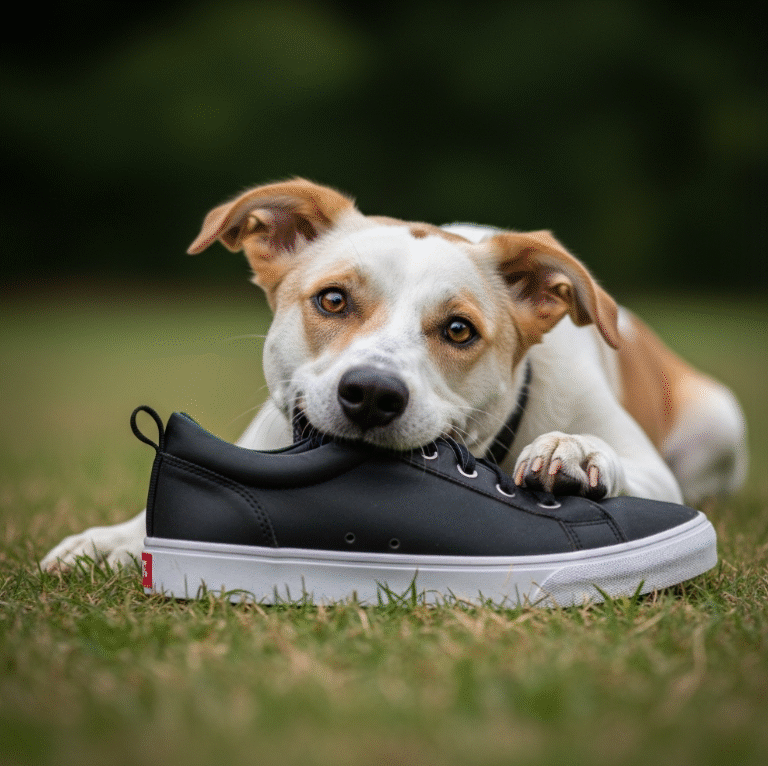 강아지가 신발을 물고 도는 이유는 스트레스일까?