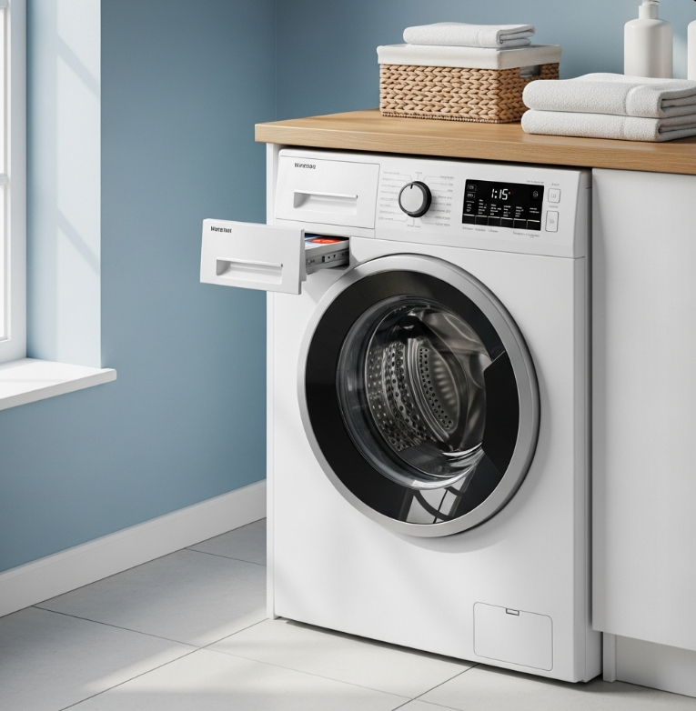 세탁기 배수구에서 냄새가 올라올 때 해결 방법은?