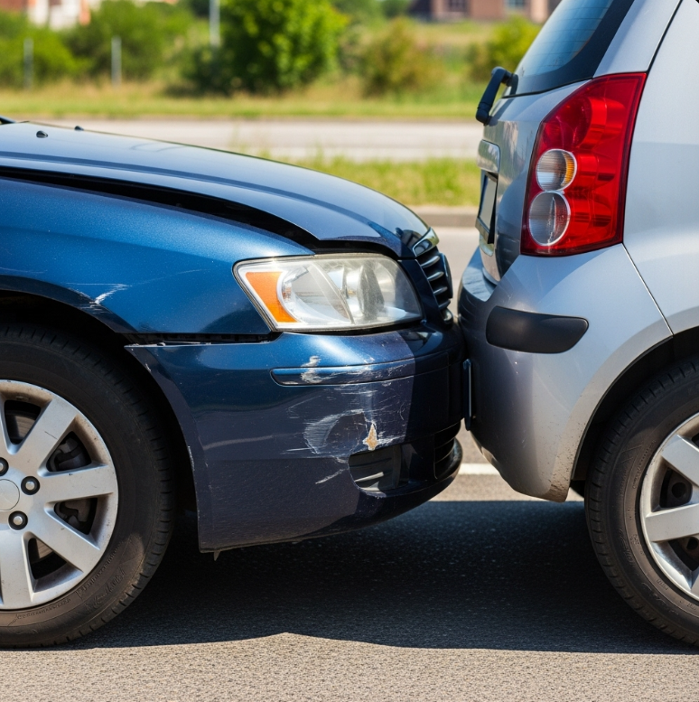 전방 추돌 방지 보조장치 유무 확인법