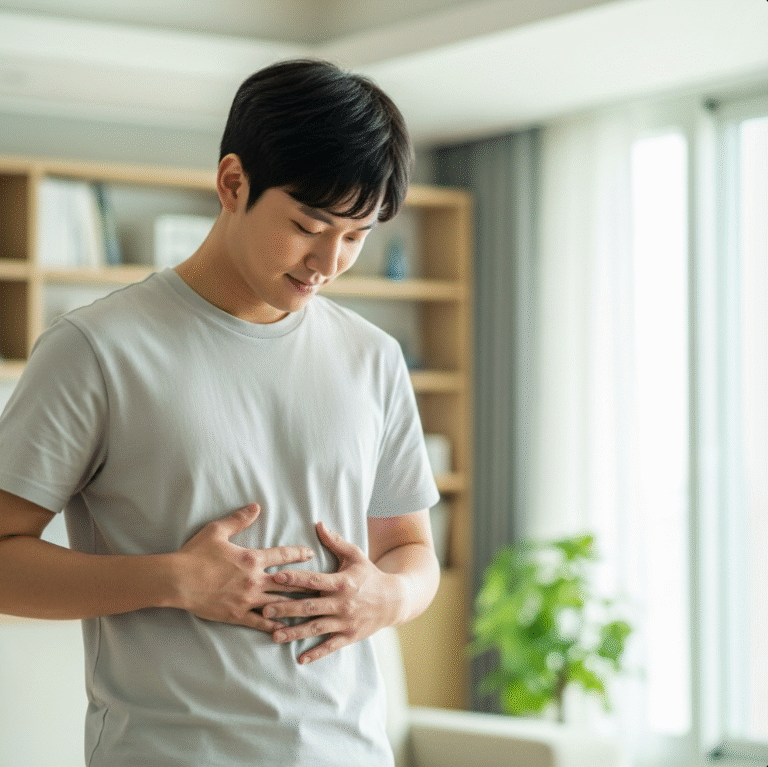 복부 팽만과 속 쓰림이 함께 나타날 때 어떤 질환일까?