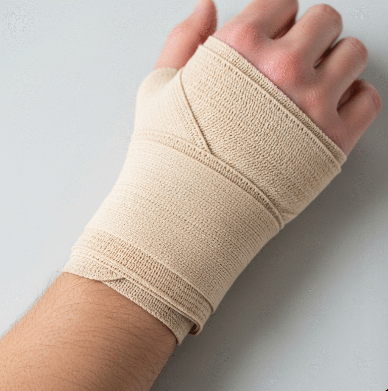 손목 통증이 생겼을 때 압박붕대가 도움이 될까?