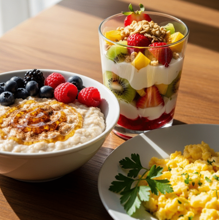 고혈압 약 반알로 줄인 3가지 아침 식사 메뉴