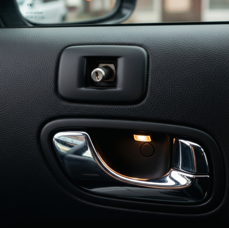 차량 도어락이 작동하지 않을 때 응급 조치 방법은?