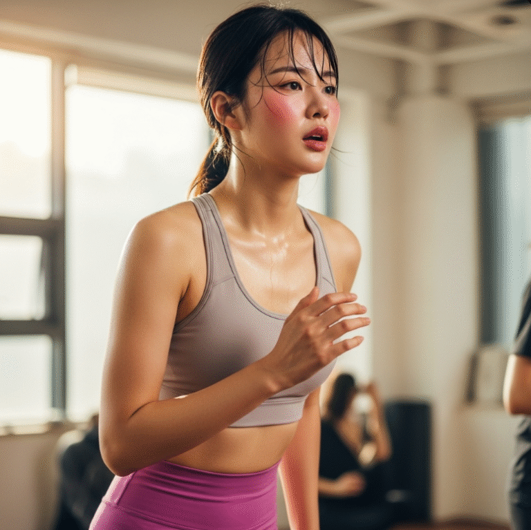 운동 중에 심장이 너무 빨리 뛰면 어떤 신호일까?