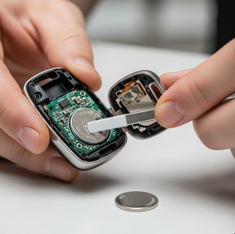 스포티지 스마트키 배터리 CR2032 셀프 교체 방법 3분 만에 해결하는 초간단 DIY 꿀팁