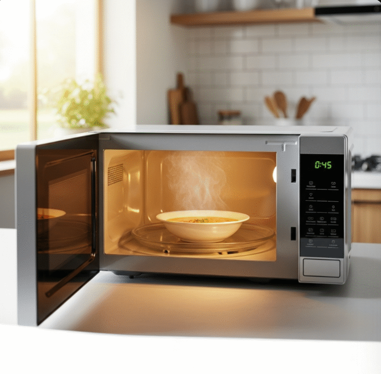 전자레인지에서 음식이 타는 이유는 무엇인가요?