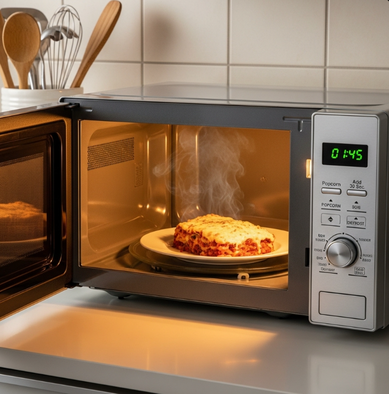 전자레인지로 조리한 음식은 영양소가 모두 파괴되나요?