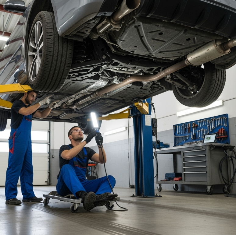 자동차 하부 소음 원인과 해결 방법: 찌그덕 웅웅 긁히는 소리 종류별 진단 및 수리 팁