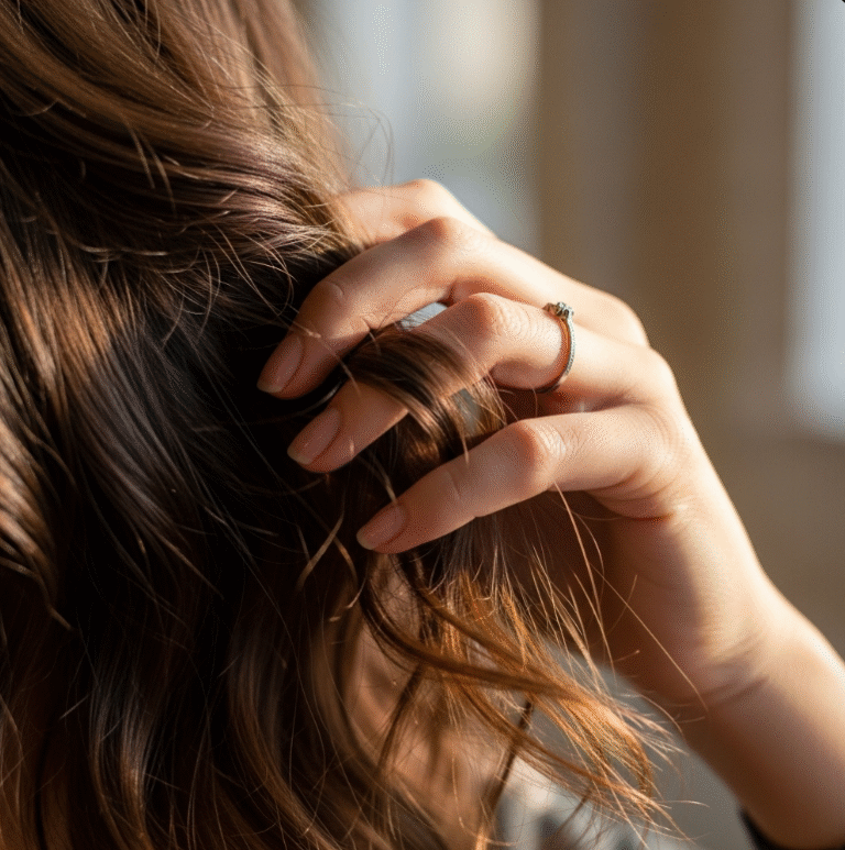 머리카락이 많이 빠질 때 일시적일 수도 있을까?