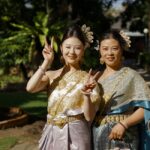 Free stock photo of asian family, asian tourists, authentic travel