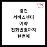 링컨 서비스센터 예약 전화번호까지 한번에 해결하는 방법